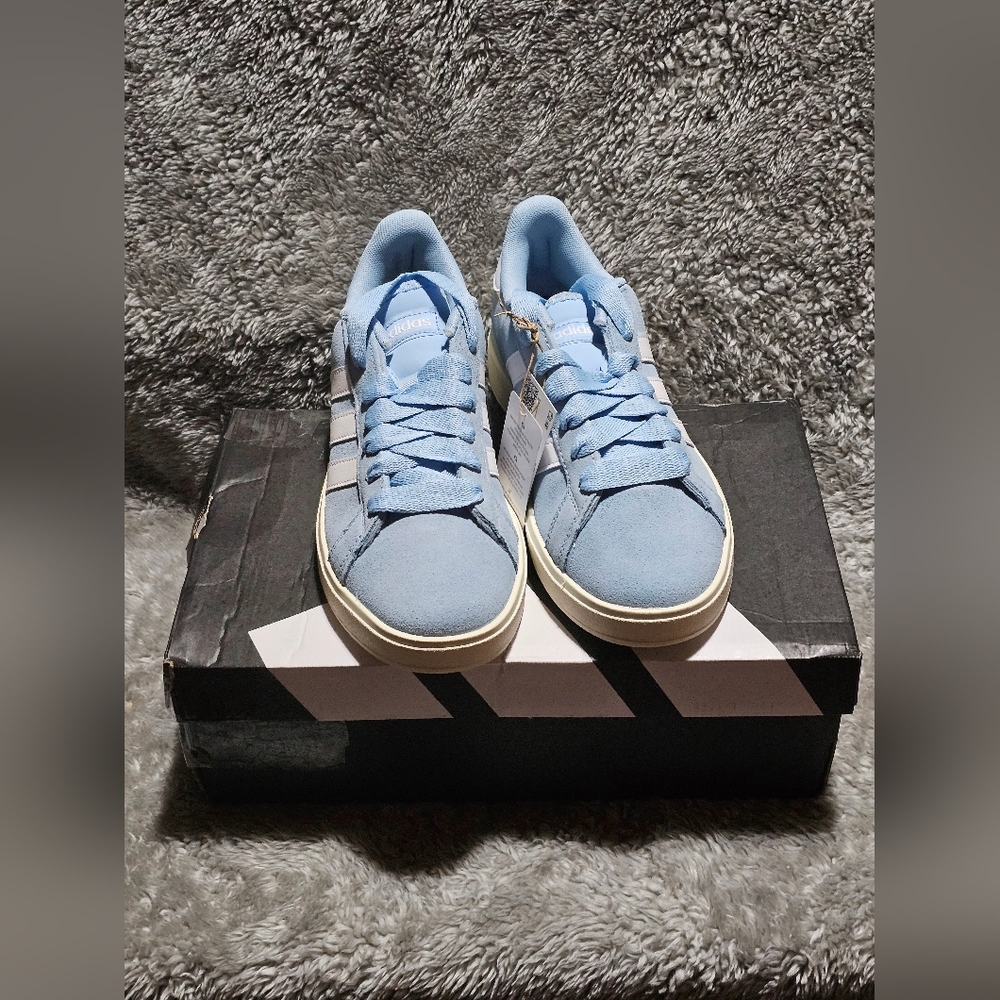 SOLD ~ Adidas Women's Light Blue Sneakers